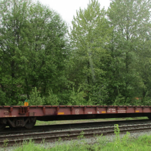 66 Ft Bulkhead Flatcar